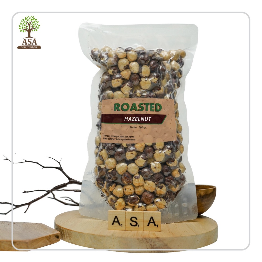 Roasted Hazelnut/Hazelnut Panggang 500 gram