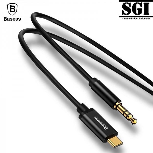 Baseus Original M01 Yiven Type C Male to 3.5MM Male Kabel Jack Audio Converter Cable Tipe C Ori Adap