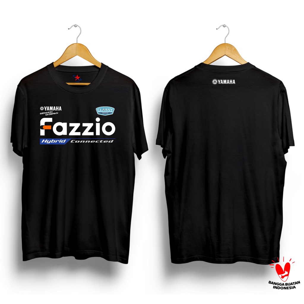 Kaos Fazzio Hybrid / Tshirt Fazzio Yamaha / Xshirt Terlaris