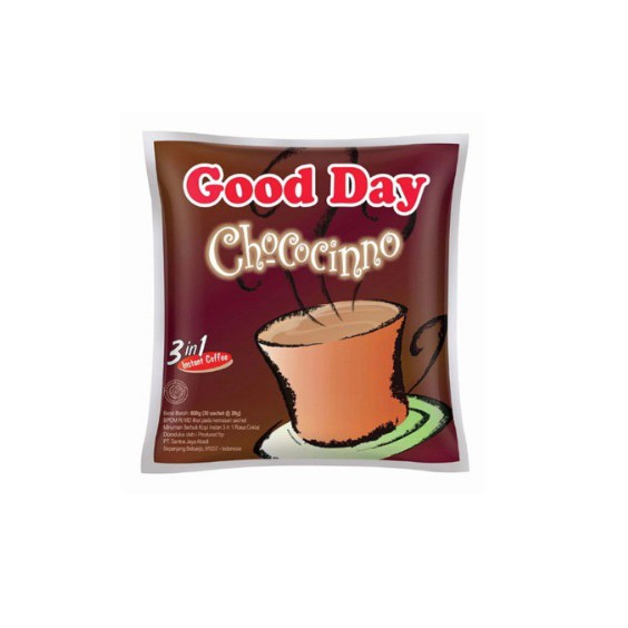 

GOOD DAY CHOCOCINNO (5 SACHET x 25 GR)