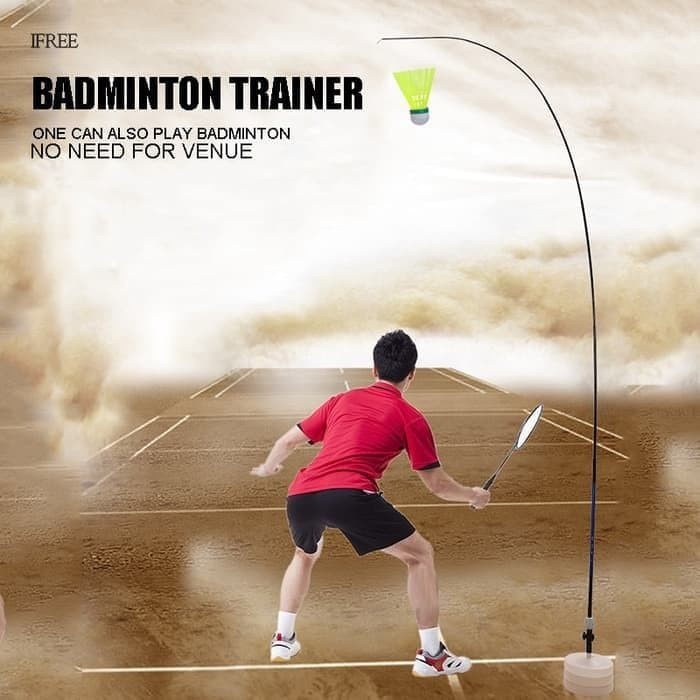 raket bulu tangkis BADMINTON TRAINER SOLUTION Latihan Layak Athlet tanpa raket bulutangkis