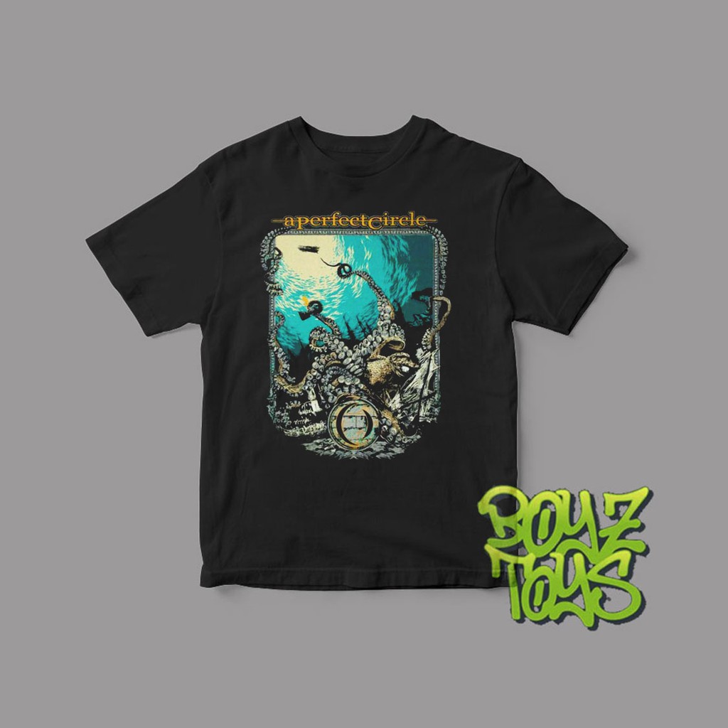 Kaos Anak Band A PERFECT CIRCLE APC THE-OCTOPUS