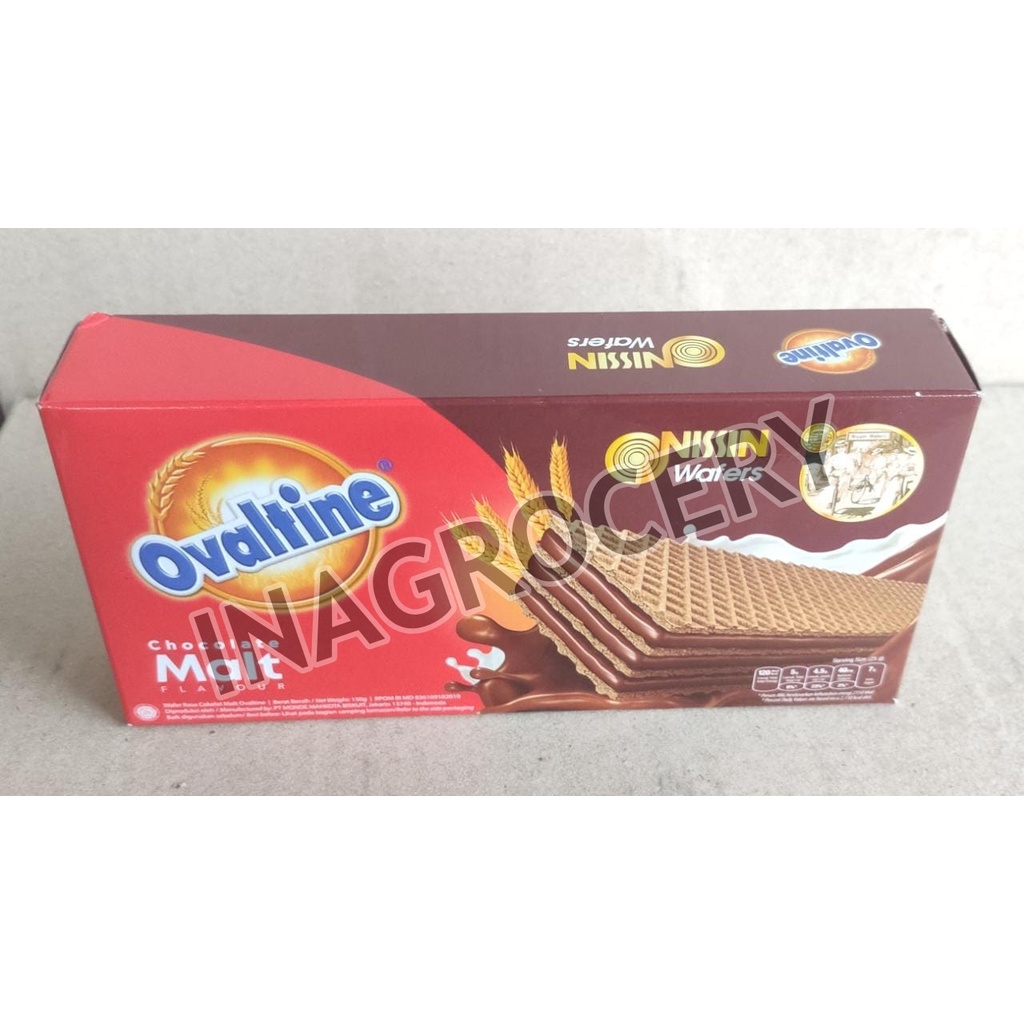 

NISSIN WAFER OVALTINE CHOCOLATE MALT 150GR