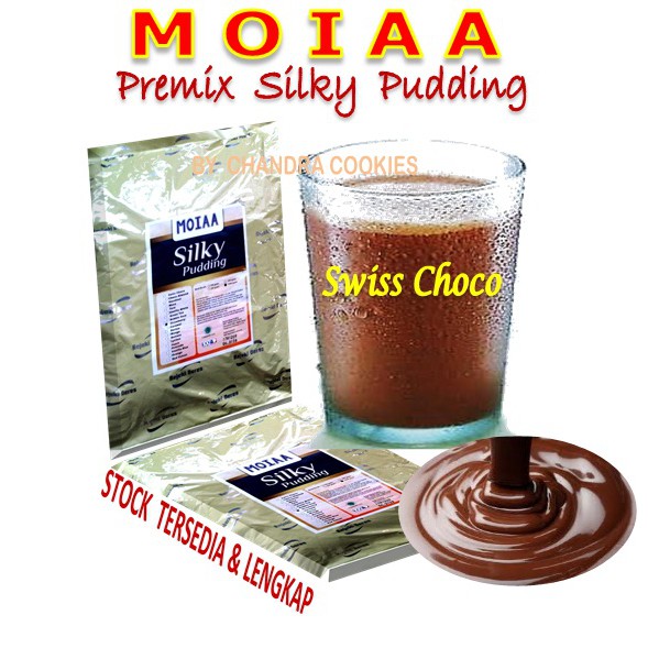 

MOIAA SILKY PUDDING - 1000 gr -Toko CHANDRA COOKIES