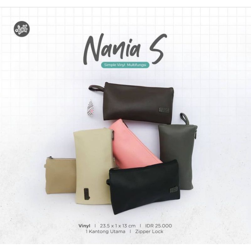 Pouch Nania Size S Rumah Warna