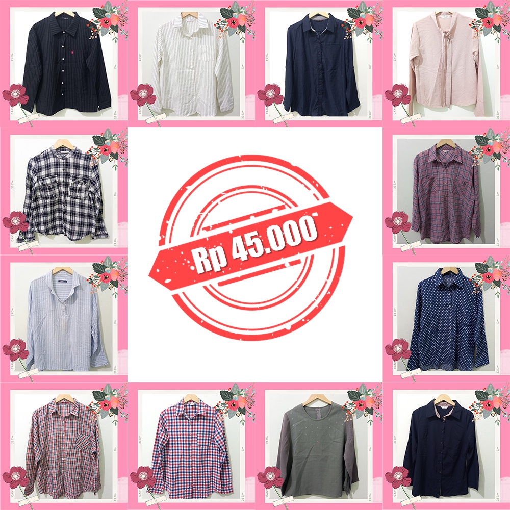 BiGVol.4 Atasan Wanita Import Berkualitas