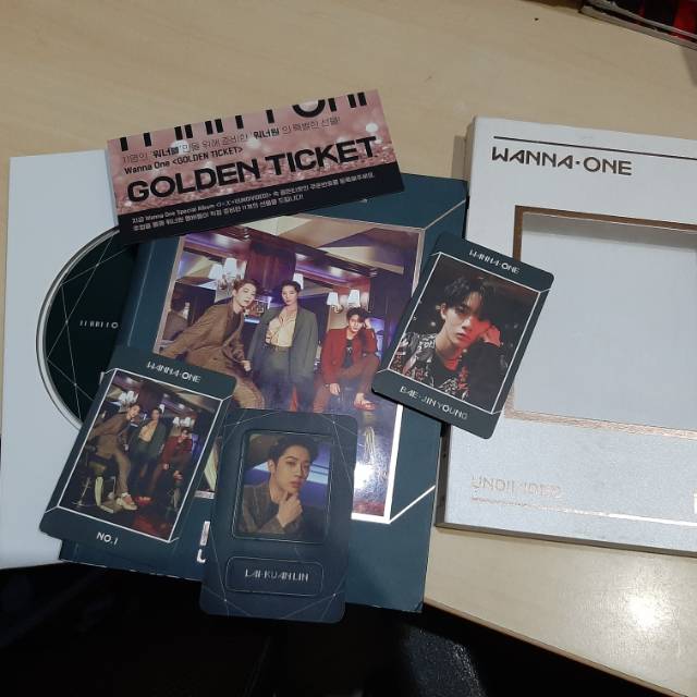 WANNA ONE UNDIVIDED NO.1 PC BAE JINYOUNG MAGNET LAI GUANLIN