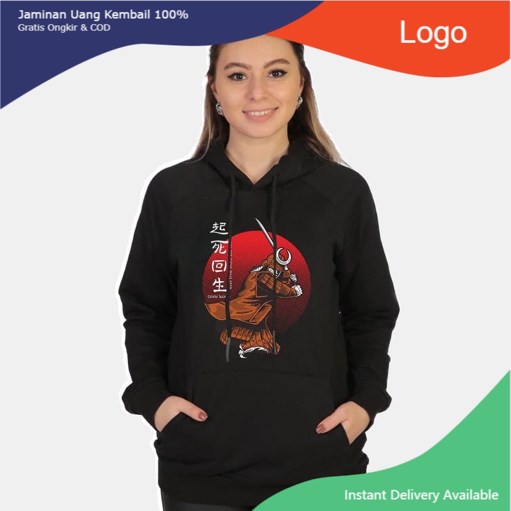 New Annan Jaket Sweater Hoodie Unisex Samurai japan
