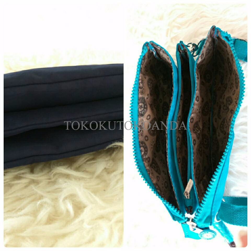 TAS KIPLING SELEMPANG MINI 3RUANG/POUCH KIPLING SELEMPANG
