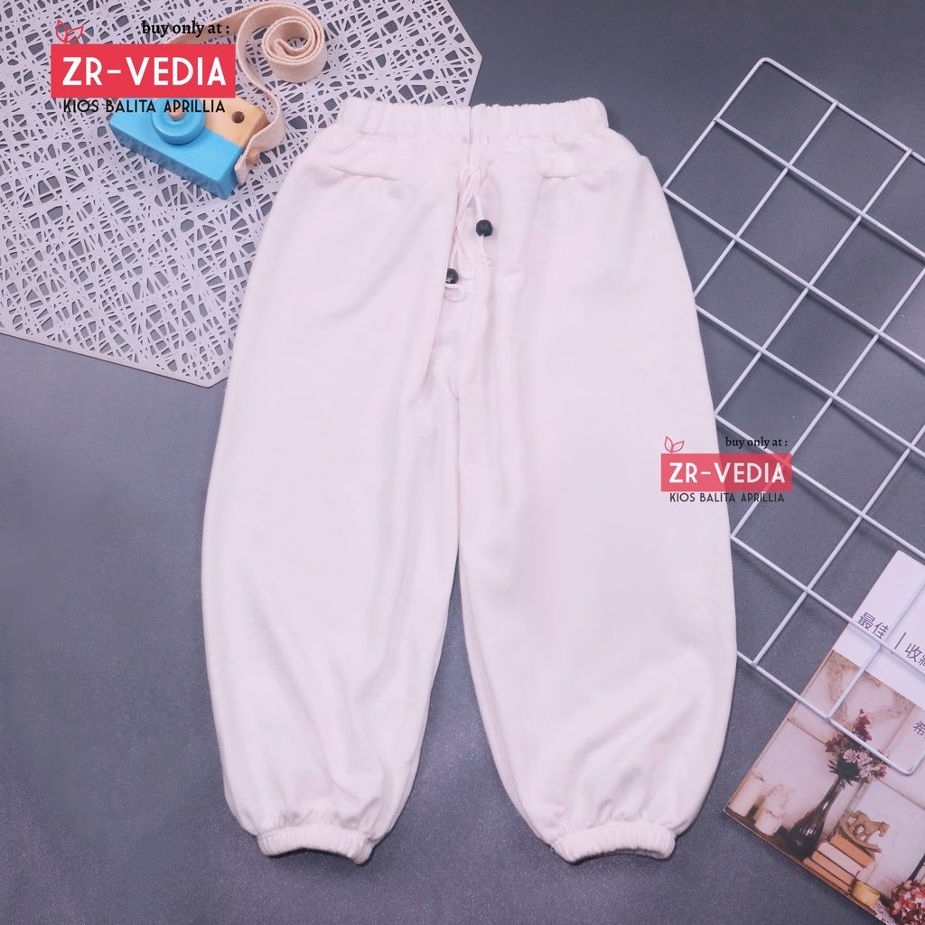 Jogger Molly Uk. 1-2 th / Celana Panjang Balita Perempuan Jogger Pants Anak Cewek Murah Import Polos