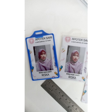 

cetak id card bahan pvc awet/cetak id card murah / cetak lanyard murah