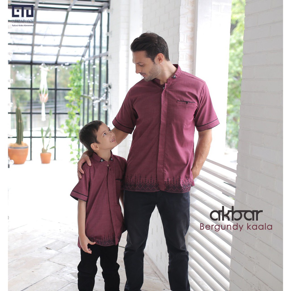 Koko Couple Ahzarayy/Baju Couple Keluarga/ Sarimbit Lebaran Keluarga/ Family Set Lebaran/Koko Couple