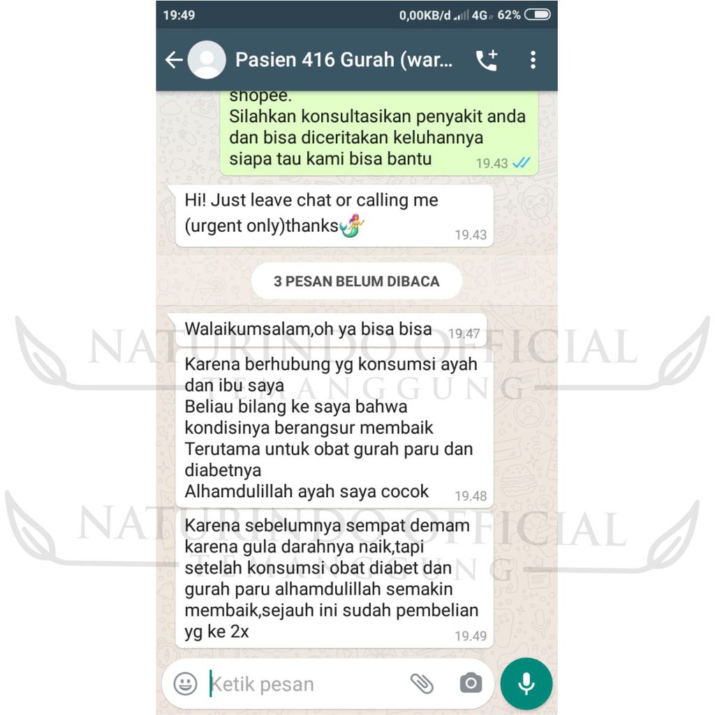 Obat gurah paru paru2 suara sesak nafas batuk berdahak berlendir bronkitis TBC herbal ampuh-8