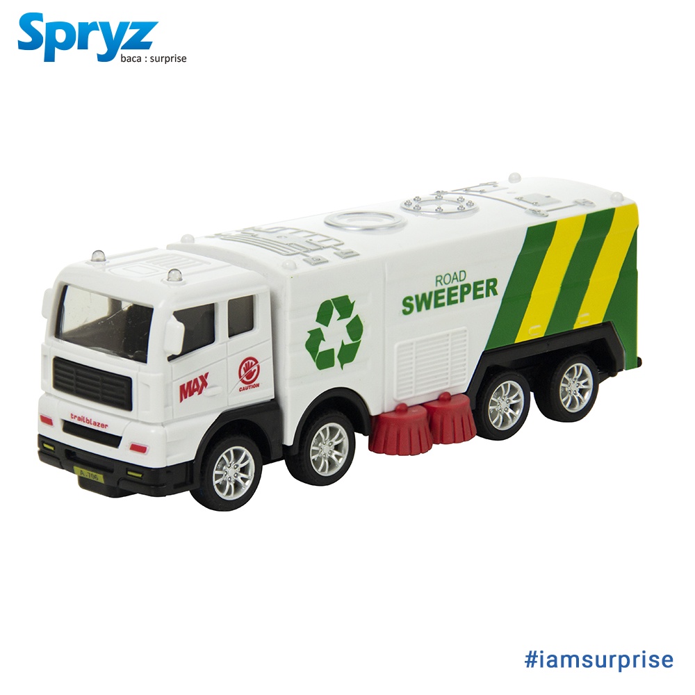 Spryz Construx 1:55 Truk Konstruksi Mainan Miniatur