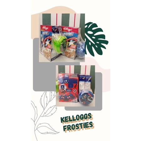 

kelloggs frosties set 2 free lunchbox