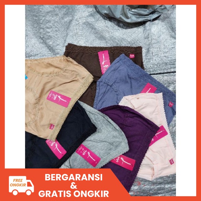 《 3 & 6 Pcs》Cd Lydyly Renda | Cd Wanita  Katun Lydyly | Celana Dalam Wanita