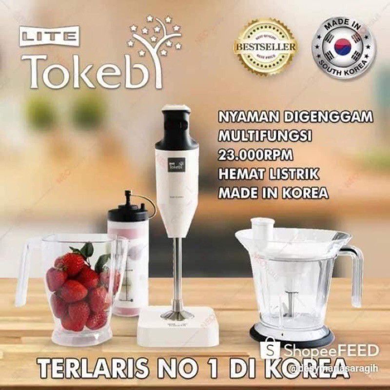 Original Tokebi Cordless Tokebi Lite Hand Blender