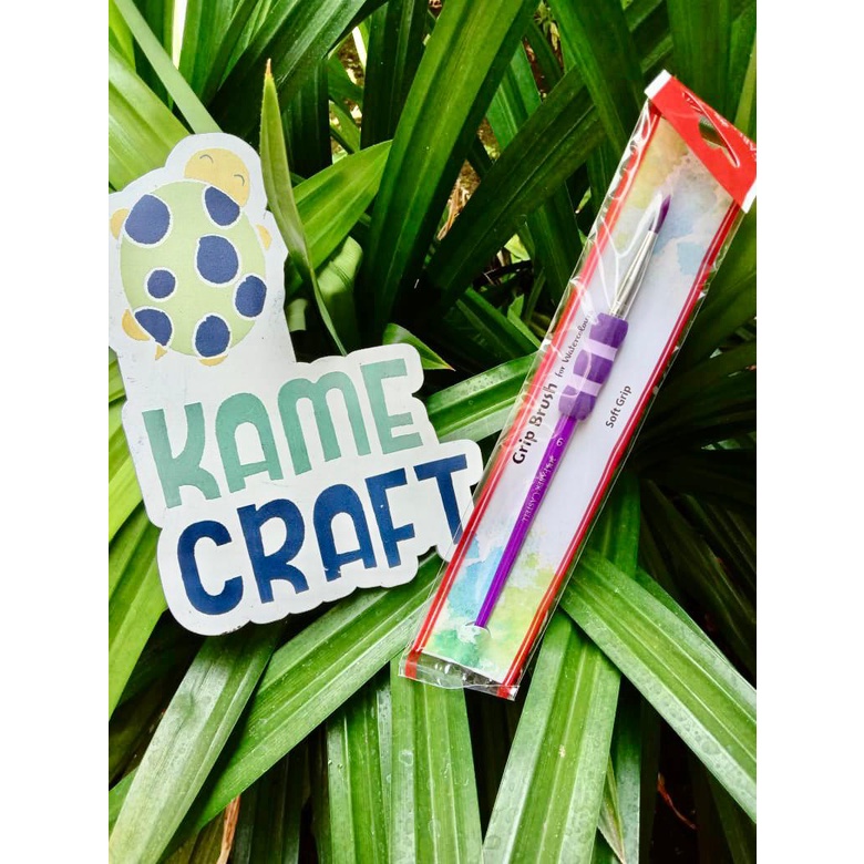 

Faber-Castell Grip Brush Kuas Cat Warna Colour Paint Brush Red in Pouch