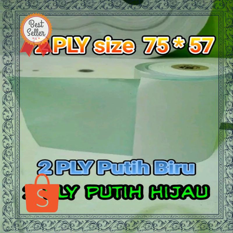 

Termurah kertas kasir 2 ply 75 x 60 Terlaris