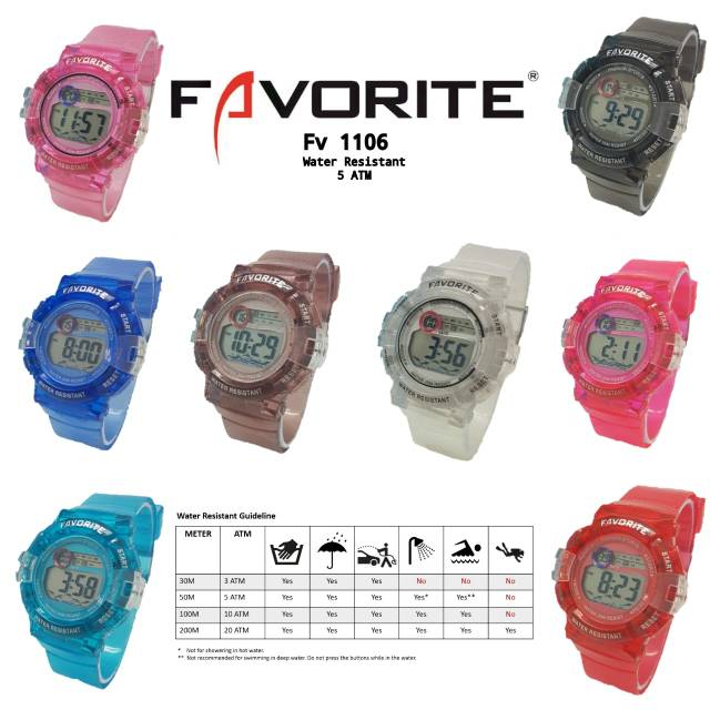 jam tangan favorite 1106