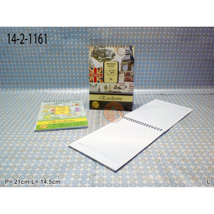 

Block Note Notebook Model Spiral Ukuran A6 Type 076 Murah