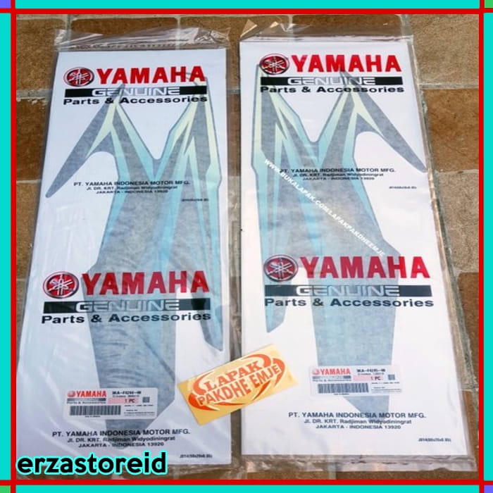 STICKER TANGKI  RX KING 2005 UNTUK TANGKI BIRU YAMAHA ORIGINAL STIKER STRIPING TANGKI RX KING 2005
