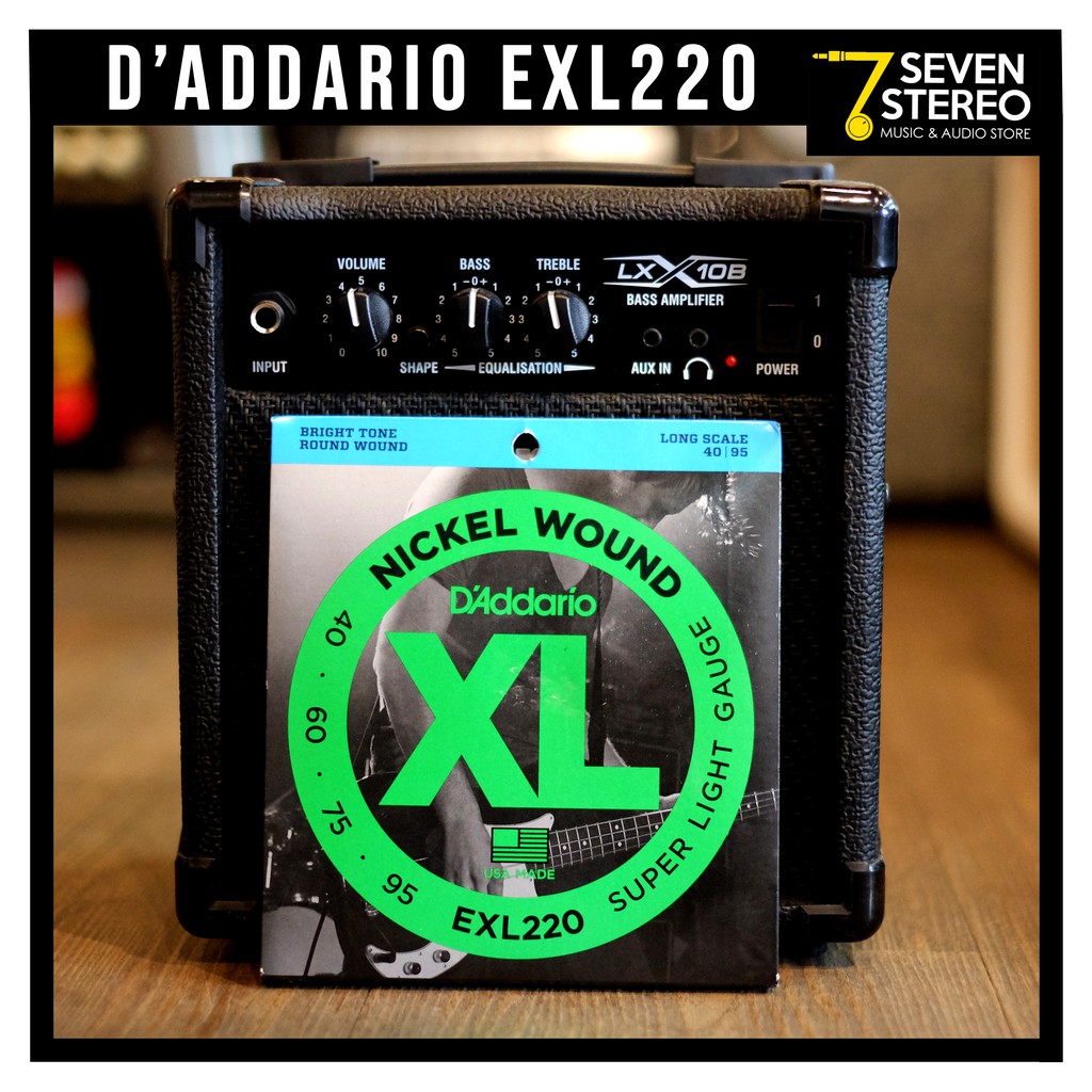 D'Addario EXL220 Original Super Light Gauge