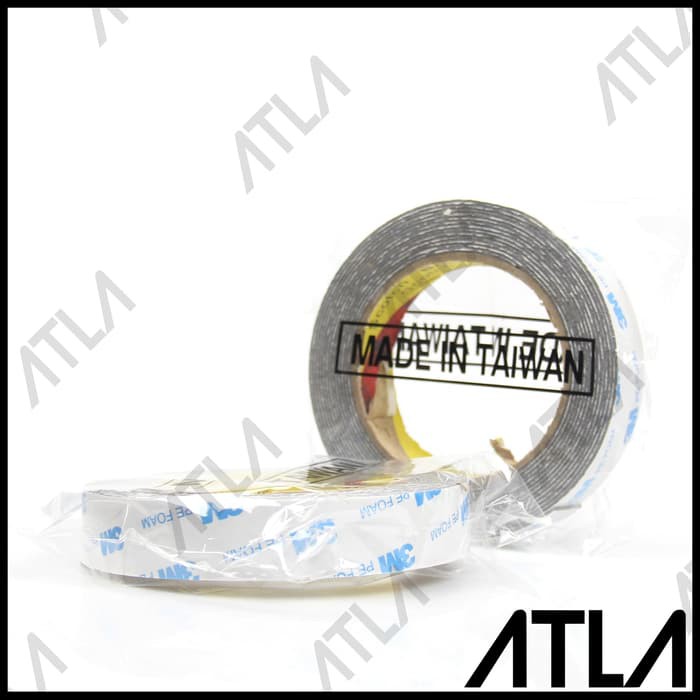

Terlaris Double Tape Busa 3M Pe Foam Lem Isolasi Bolak Balik Size 24 mm x 4.5 m NEW
