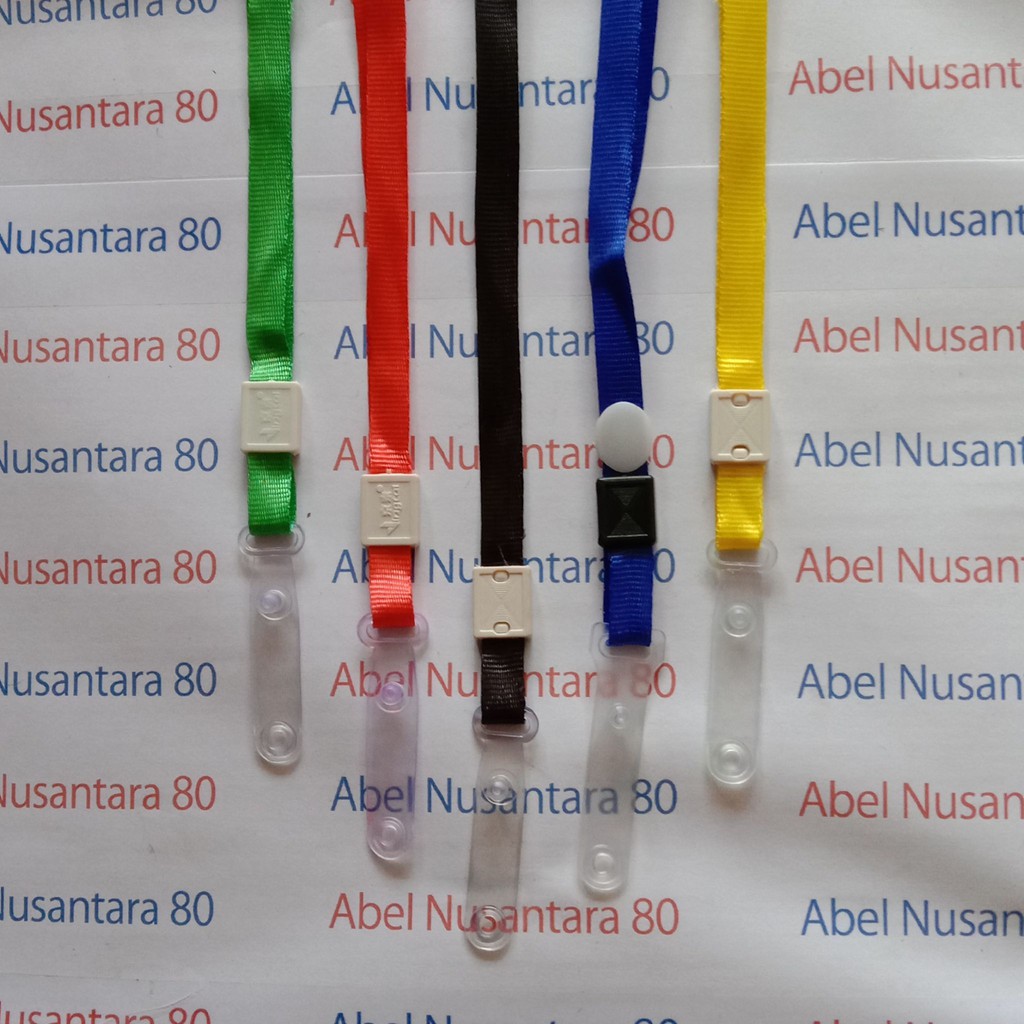 

Tali ID Card Impor Kait Karet 1cm / Gantungan ID Card