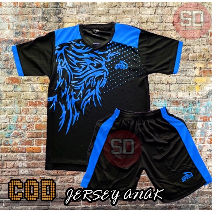 [COD] Jersey Olahraga Junior Anak-anak Specs Usia 6-14 Tahun Baju Bola Jersey Futsal Badminton Volly Anak-anak Termurah