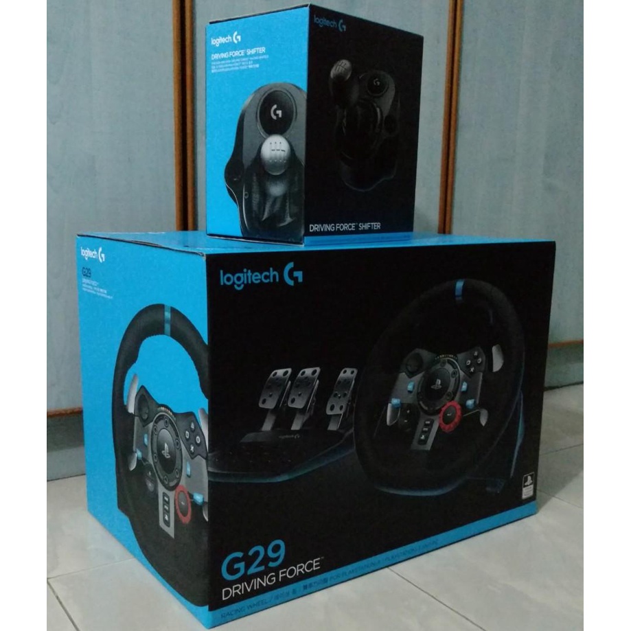 Logitech G29 + Shifter Logitech Driving Force Stir PS4 PS3 PC