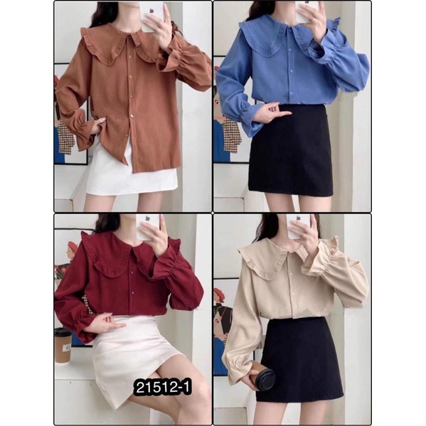 Korea Style Suede Shirt Premium ( Kemeja Polos Suede )