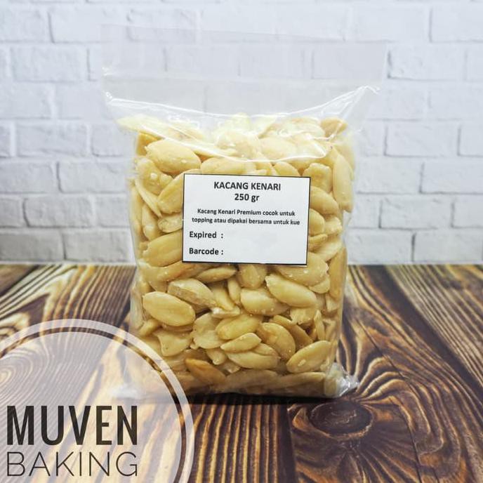 

MURAH PROMO TOPPING KACANG KENARI PREMIUM 250 GR