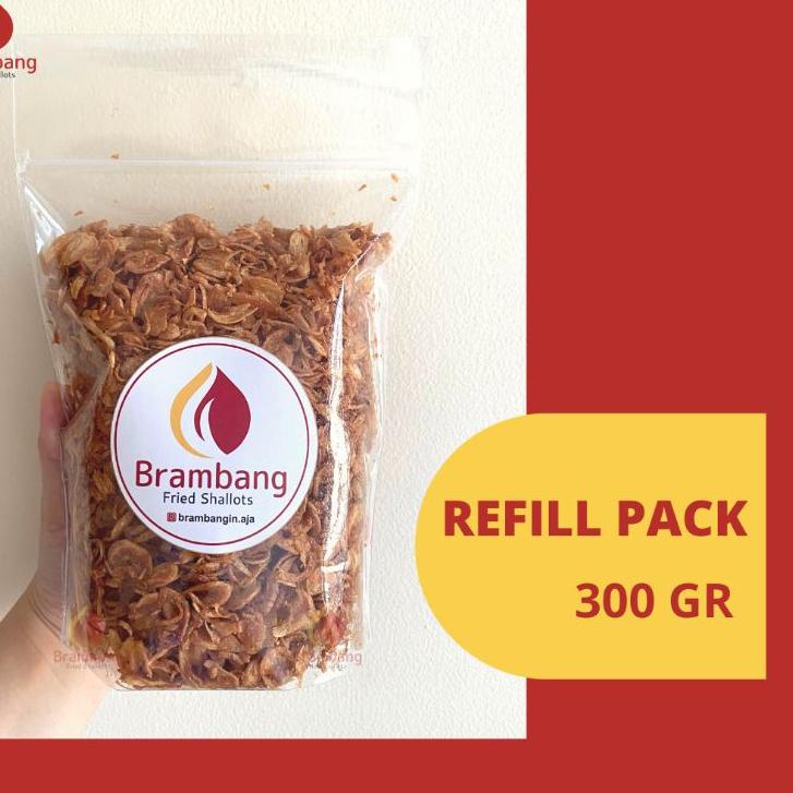 

Sale Oke--BRAMBANG Bawang Merah Goreng Kemasan Refill 300gram