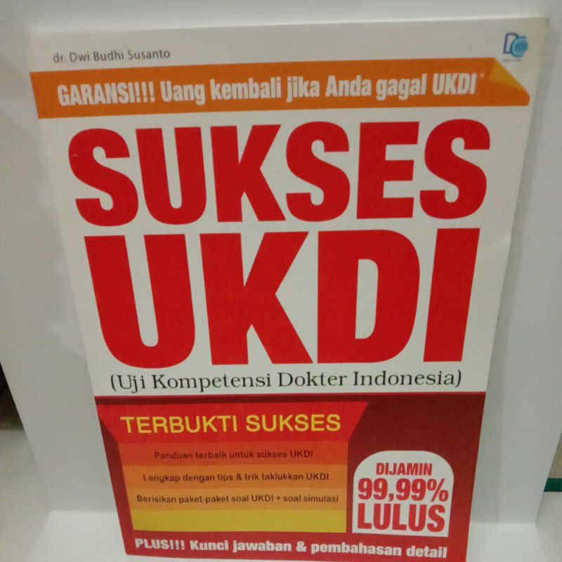 

BUKU SUKSES UKDI (UJI KOMPETENSI DOKTER INDONESUA)