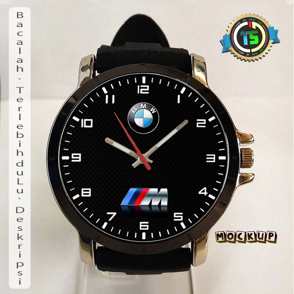 Jam Tangan BMW 3M Rubber Big | Custom Jam Tangan Store
