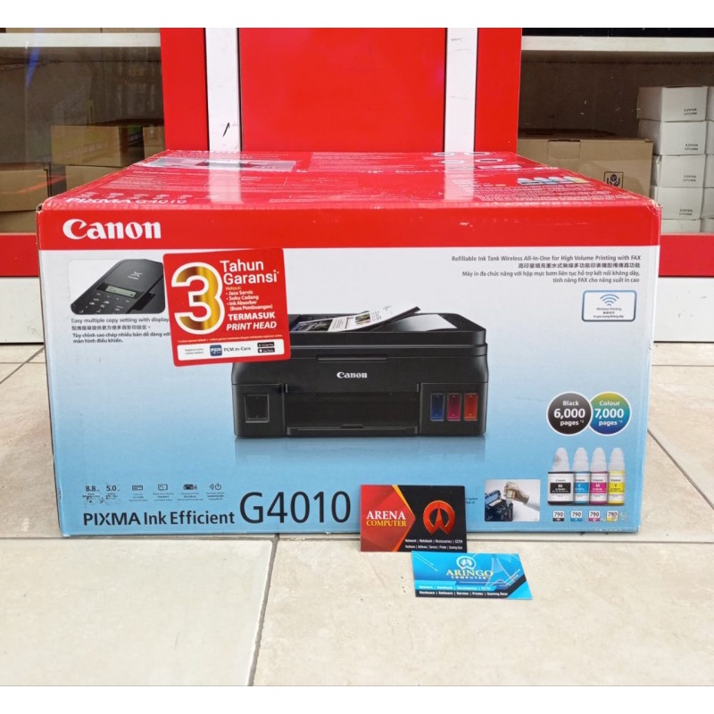 Printer Canon Pixma G4010 Print - Scan F4 - Copy - Wifi InkTank