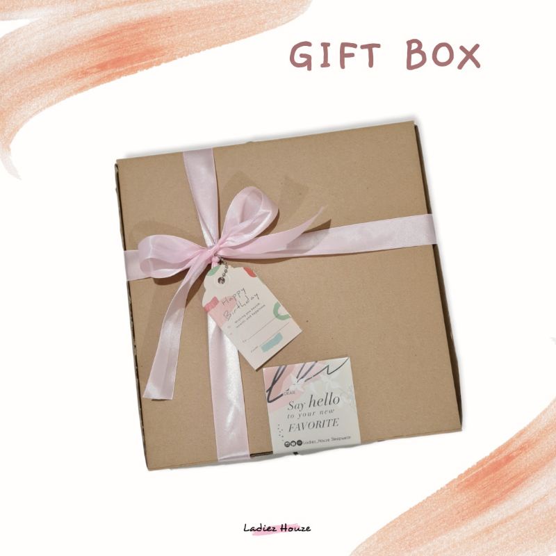 

Tambahan Packaging Birthday Gift Box Kado Ulang Tahun dan Hampers Natal