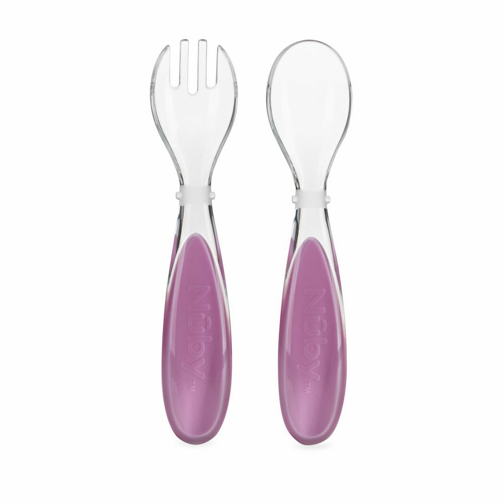 Nuby Tritan Spoon &amp; Fork (125141)