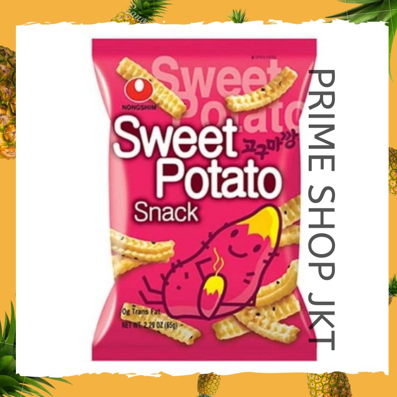 

Nongshim Sweet Potato Snack Korea Potato Ubi 55gr Makanan Ringan Cemilan