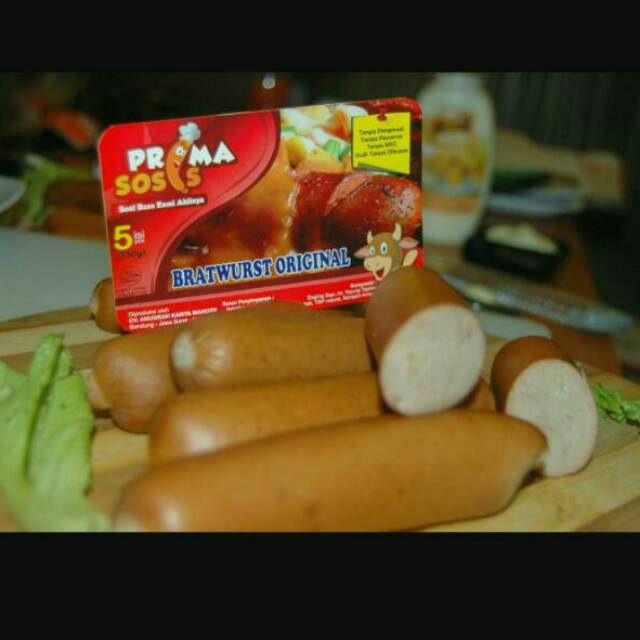 

Sosis Sapi Bratwurst Isi 15