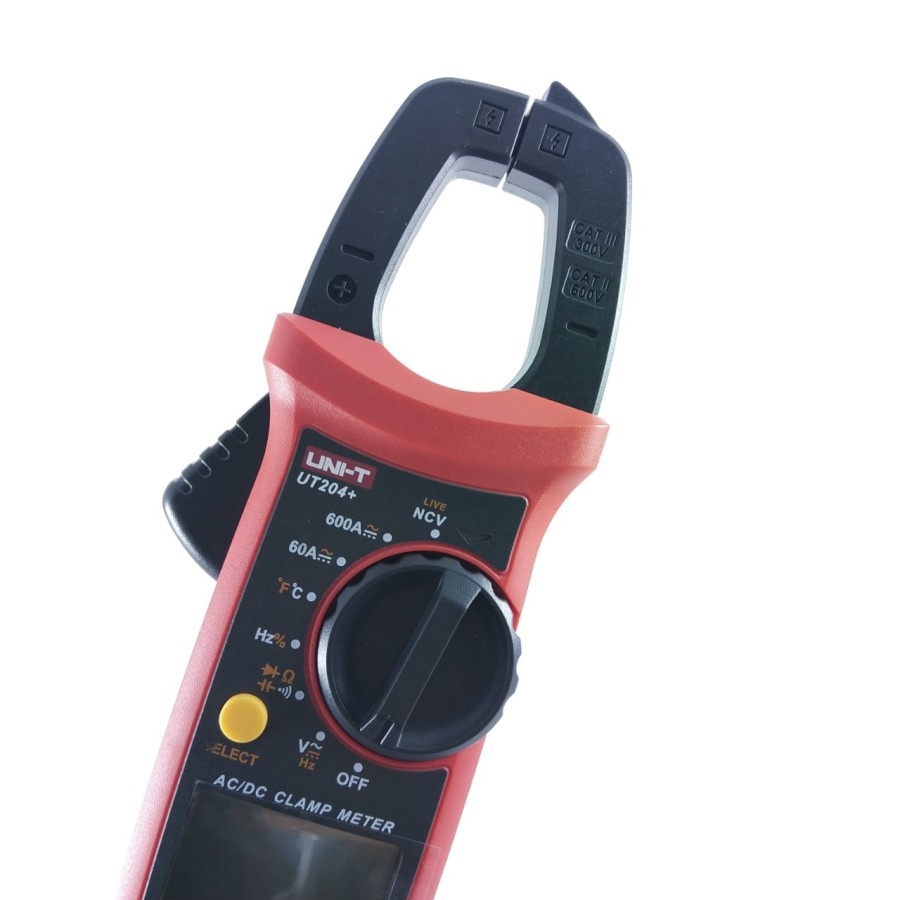 Tang Ampere UNI-T UT204+ AC DC Clamp Meter NCV True RMS UT 204+