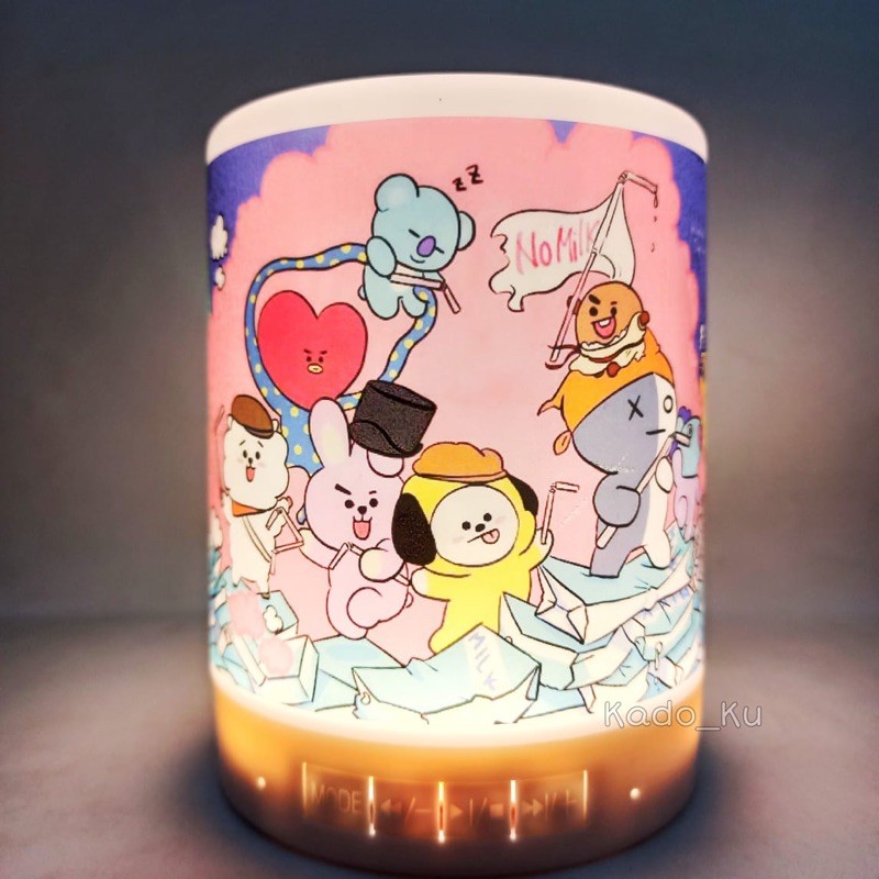 BTS Lampu tidur speaker