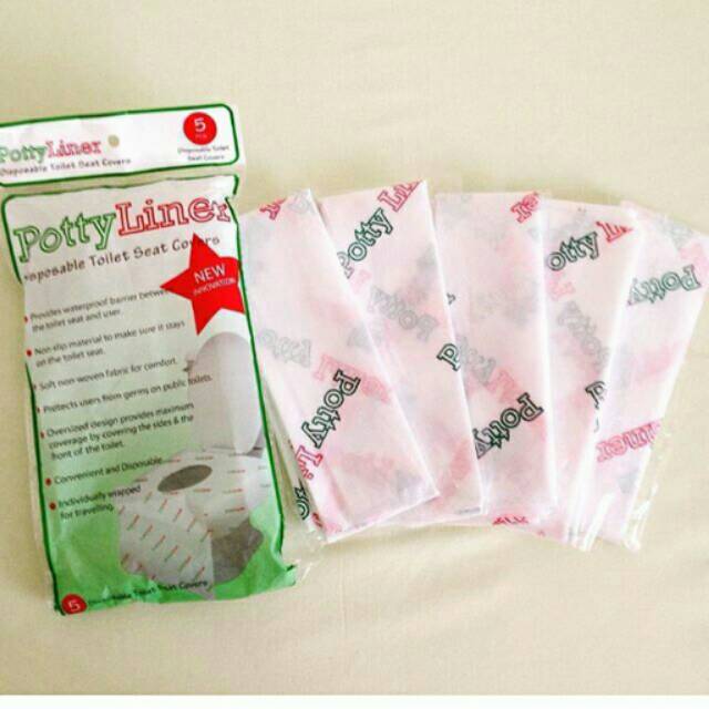 Travel potty liner (paket isi 5 pak )