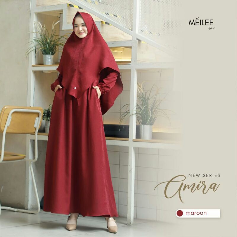 gamis Set amira by meilee.id ready stok