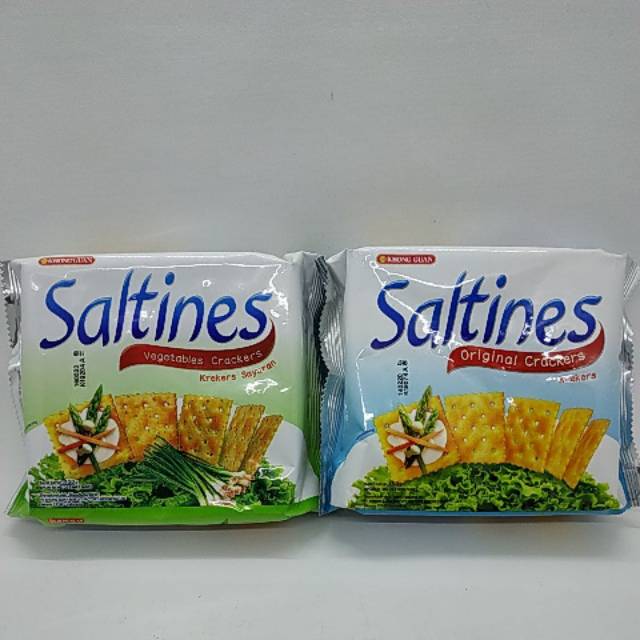 

Khong Guan Saltines Vegetables & Original 150gr