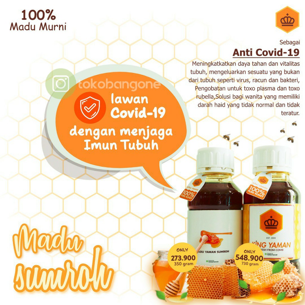 

Madu Yaman Sumroh 100% Pure Honey 350 gram