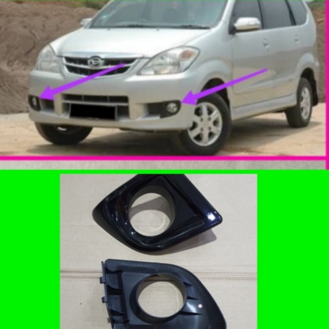 Ring Foglamp Cover Foglamp Avanza Dan Xenia New Vvti Type G 2008-2011