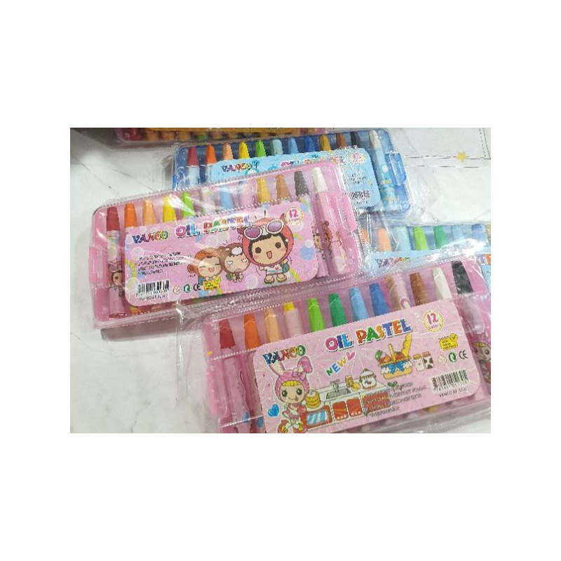 

CRAYON 12 WARNA/ KRAYON/ OIL PASTEL
