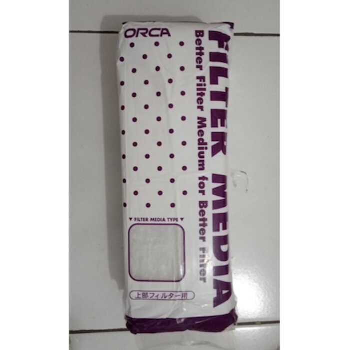 Kapas Putih ORCA 4 Lapis Busa Media Filter Aquarium Aquascape Tebal